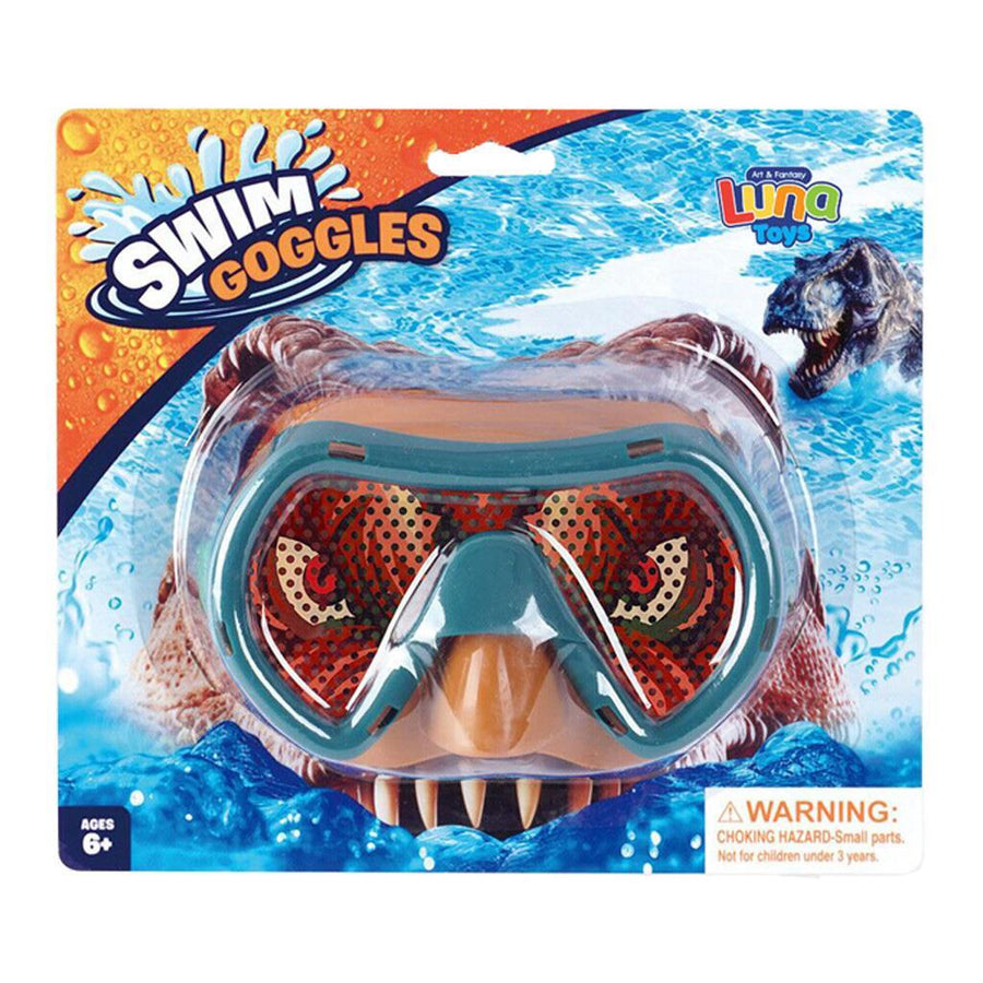 Μάσκα Θαλάσσης Dino 21,5x6x19εκ Luna Toys (622987) - Fun Planet
