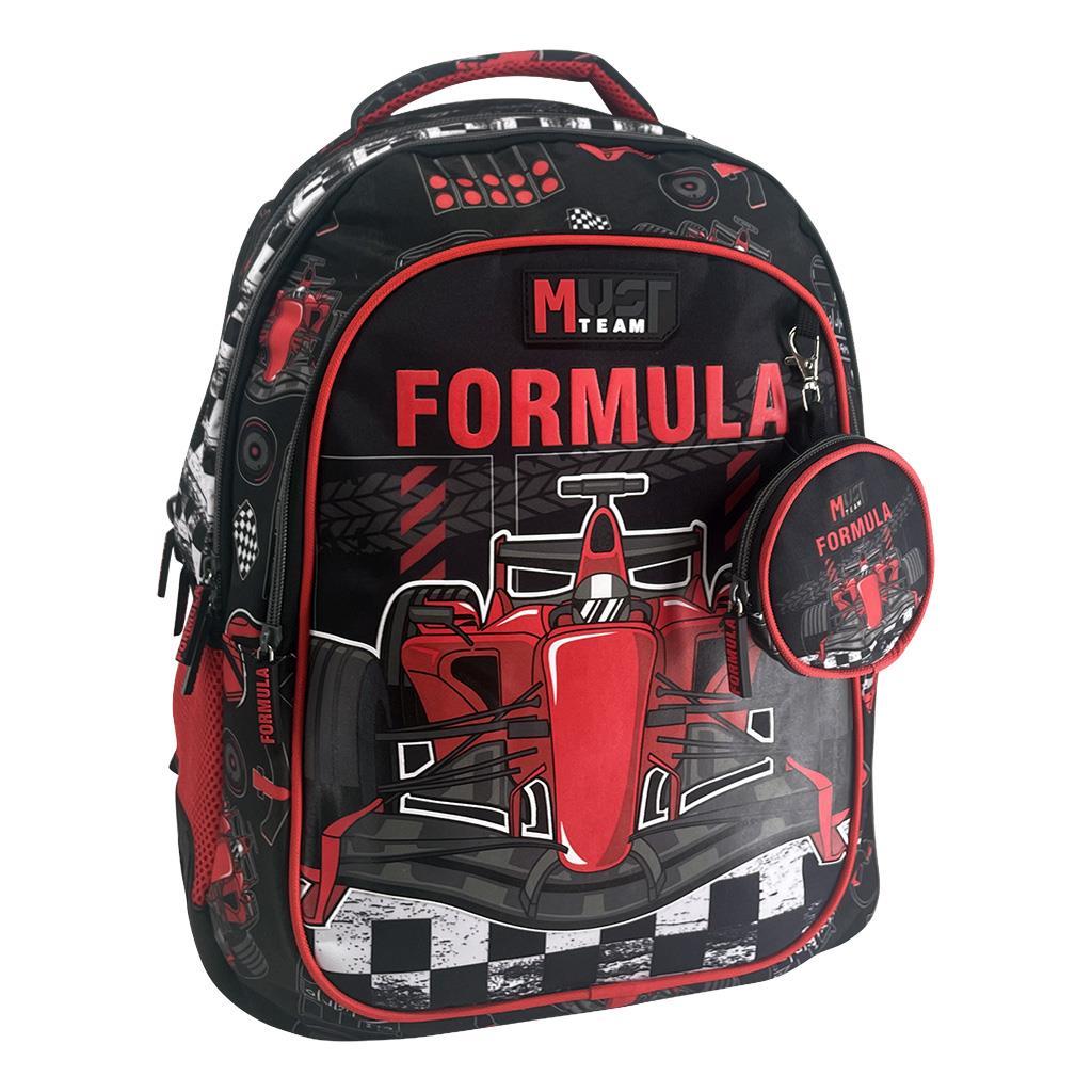 Primary School Backpack 32x18x43cm 3 Compartments Wednesday Hand Must (503662)