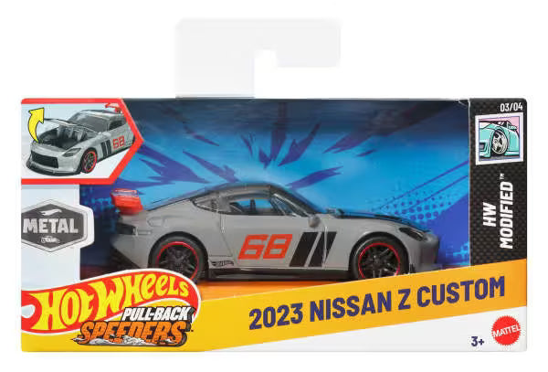 Hot Wheels Car 1:43 Pull-Back Speeders Dimachinni Veloce (HWH35)