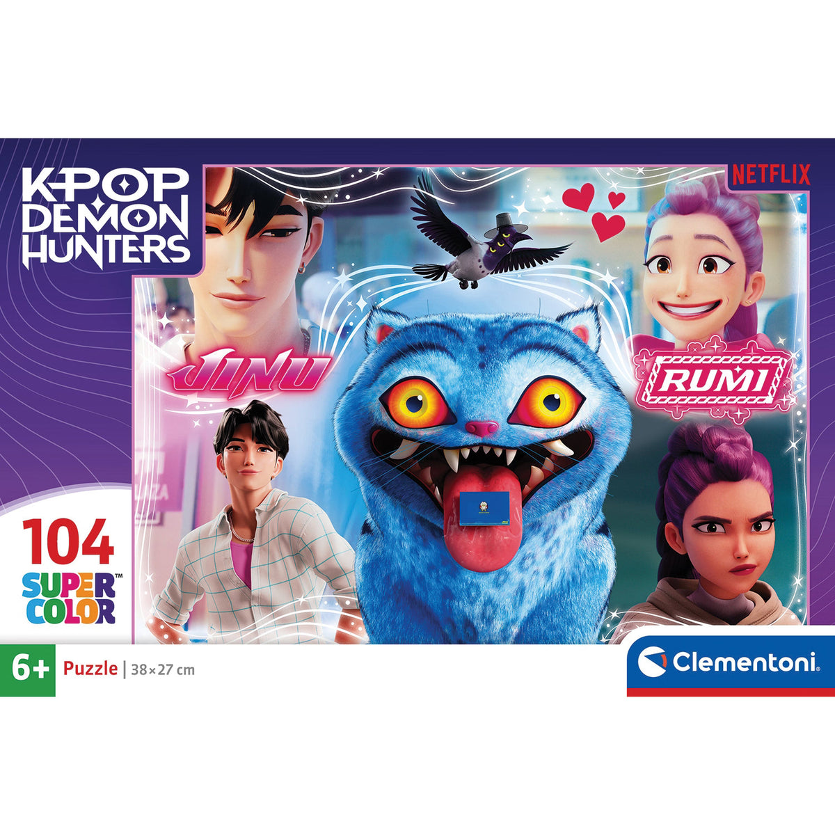 Clementoni Παιδικό Παζλ Super Color K-Pop Demon Hunters 104 τεμάχια (1210-21764)