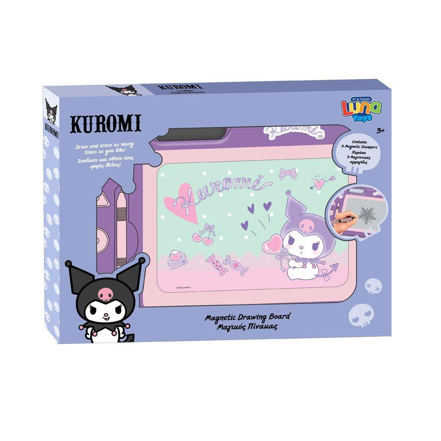 Πίνακας Γράψε Σβήσε 38x28x3cm Kuromi (490192) - Fun Planet