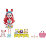 Enchantimals Baby Best Friends Κούκλα και Ζωάκια Φιλαράκια με Εκπλήξεις Bree Bunny & Twist (HLK85) - Fun Planet