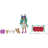 Enchantimals Baby Best Friends Κούκλα και Ζωάκια Φιλαράκια με Εκπλήξεις Crizia Corgi & Show (HLK86) - Fun Planet
