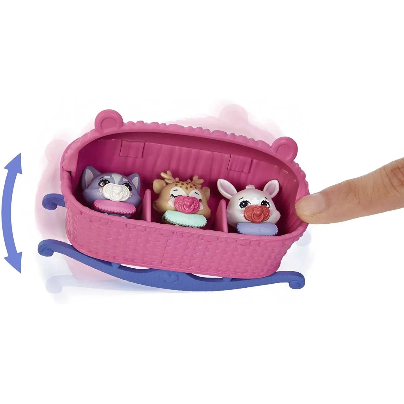 Enchantimals Baby Best Friends Κούκλα και Ζωάκια Φιλαράκια με Εκπλήξεις Danessa Deer & Sprint (HLK84) - Fun Planet
