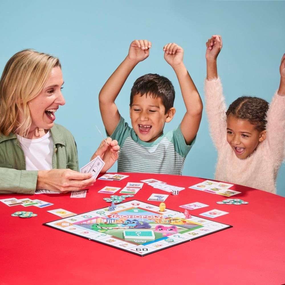 Monopoly Junior 2 σε 1 Square (G1856) - Fun Planet