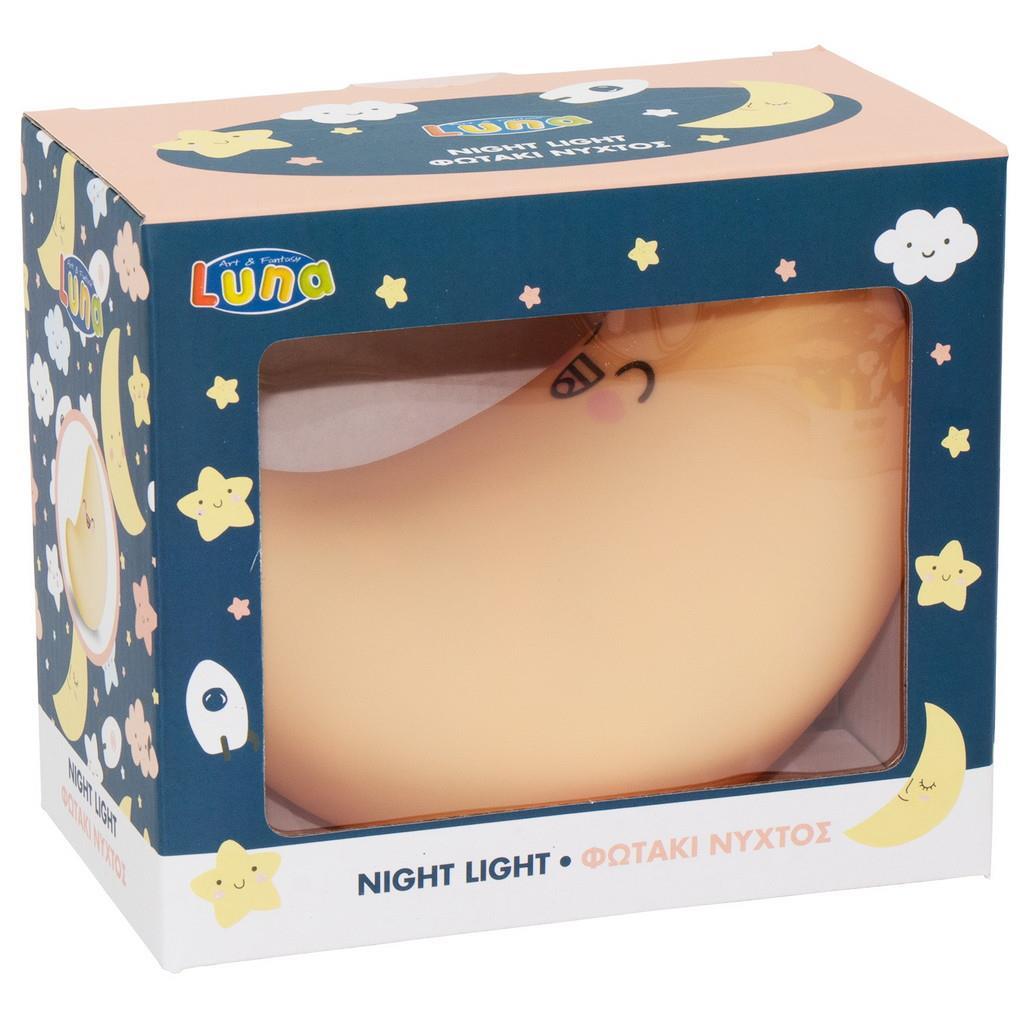 Φωτάκι Νυκτός Φεγγαράκι 15x8,5x12,5εκ Luna (621778) - Fun Planet