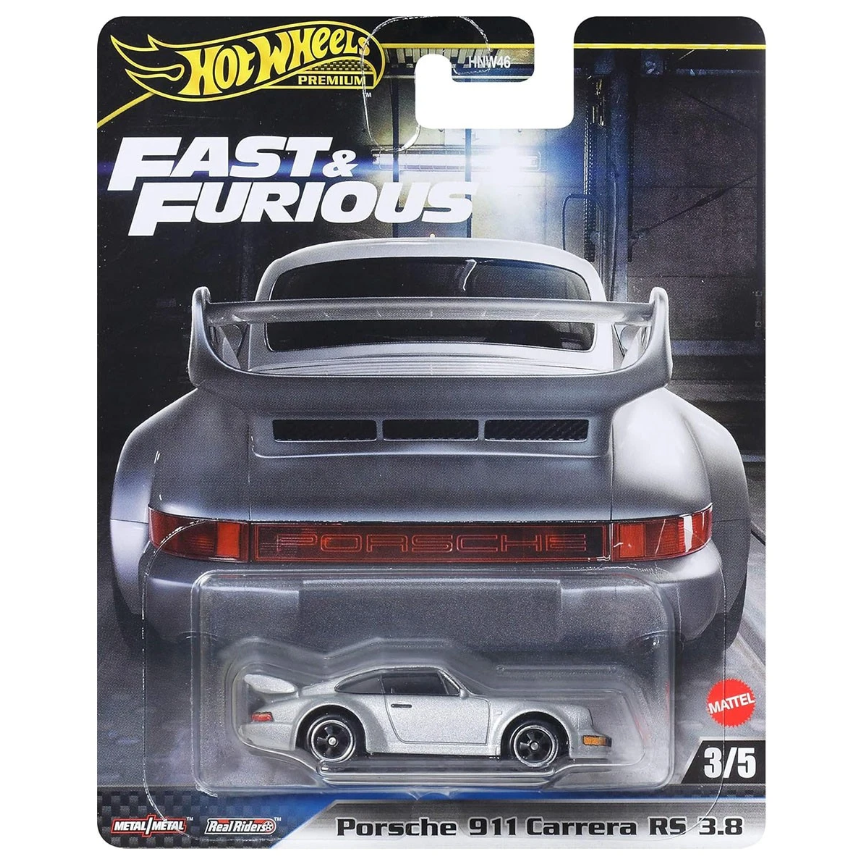 Hot Wheels Premium Αυτοκινητάκια Fast & Furious Porsche 911 Carrera RS 3.8 (JBM03) - Fun Planet