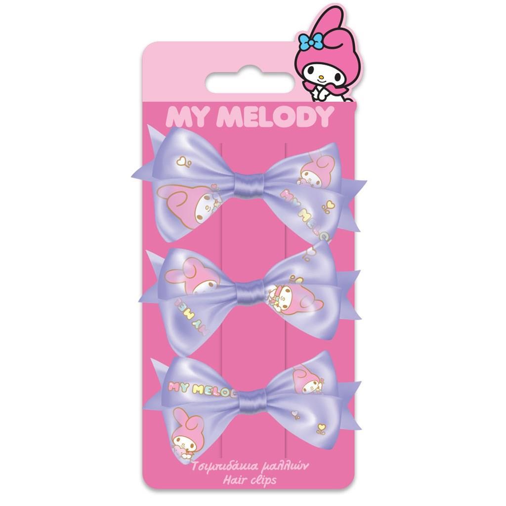 Τσιμπιδάκια Μαλλιών Σετ 3 τεμάχια My Melody (490165) - Fun Planet