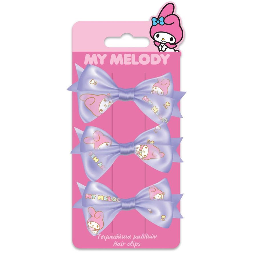 Τσιμπιδάκια Μαλλιών Σετ 3 τεμάχια My Melody (490165) - Fun Planet