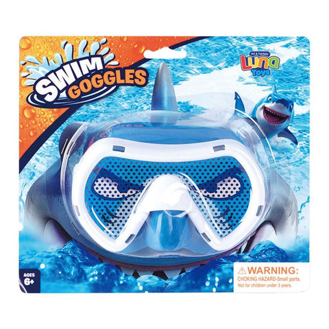 Μάσκα Θαλάσσης Shark 21,5x6x19εκ Luna Toys (622983)