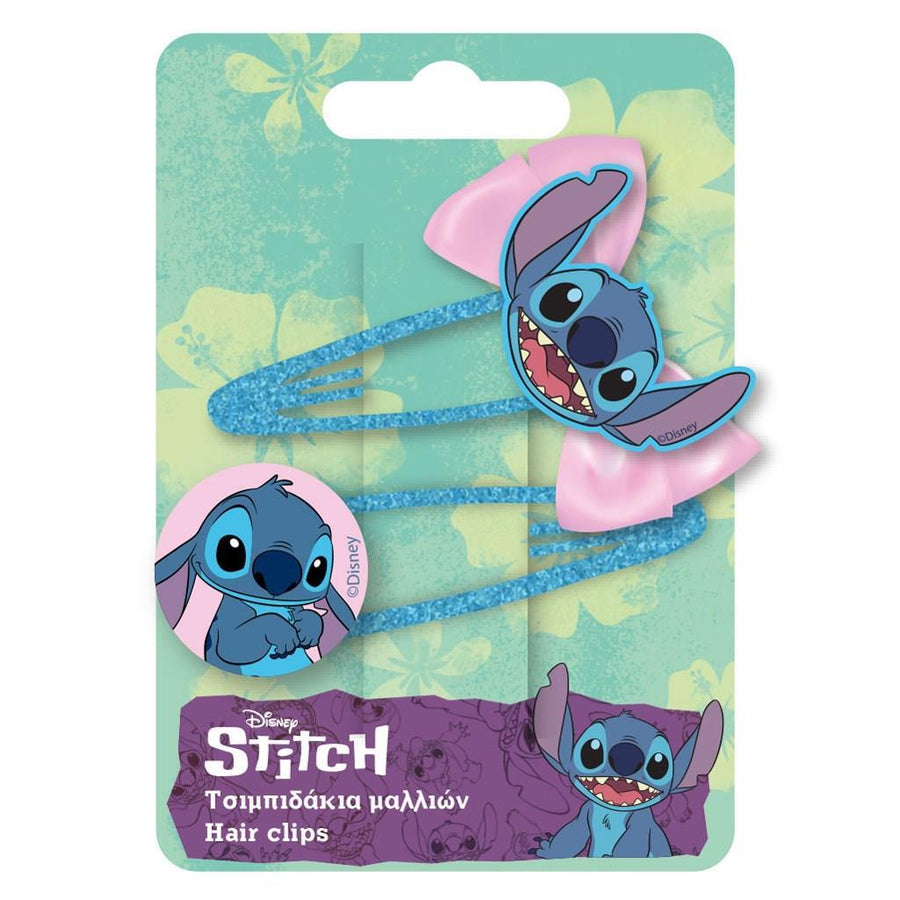Τσιμπιδάκια Μαλλιών Σετ 2 τεμάχια Disney Lilo & Stitch (565065) - Fun Planet