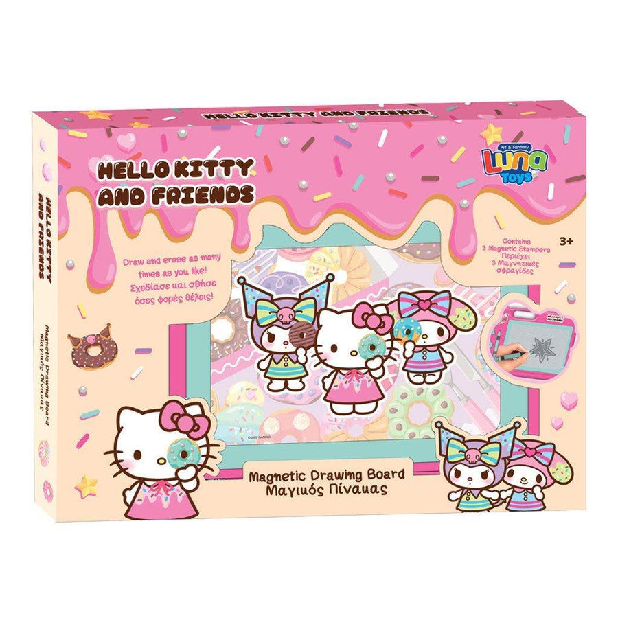Πίνακας Γράψε Σβήσε 38x28x3cm Hello Kitty & Friendsi (490194) - Fun Planet