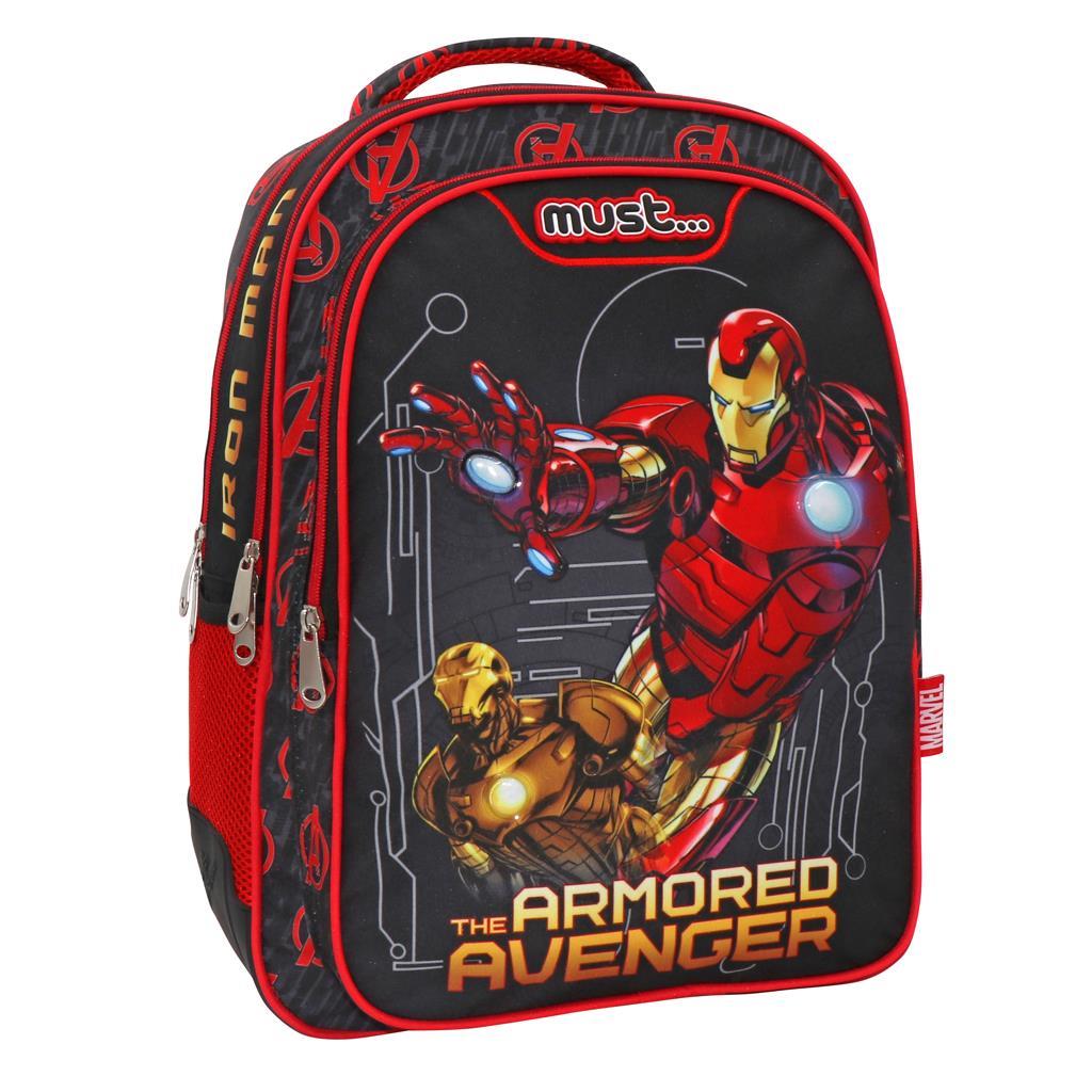 Elementary School Backpack 32x18x43cm 3 Pouches Iron-Man The Armored A · Fun Planet