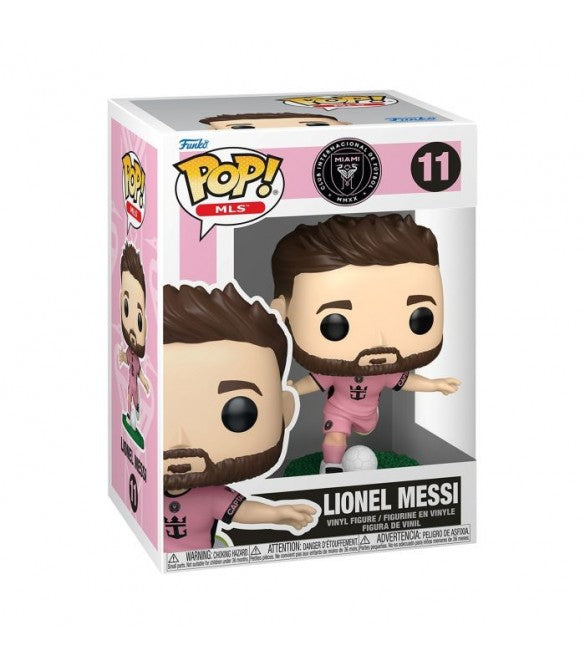 Funko Pop! MLS: Inter Miami - Lionel Messi Pink #11 Vinyl Figure (94697)