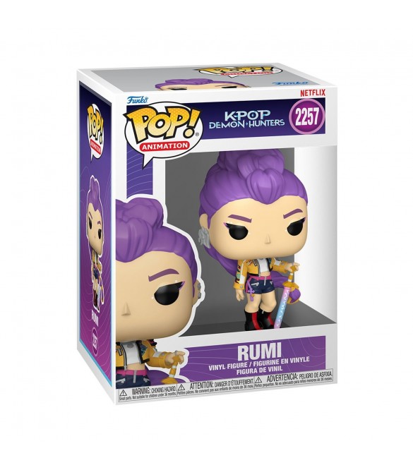 Funko Pop! Animation: K-pop Demon Hunters - Rumi #2257 Vinyl Figure (94692)