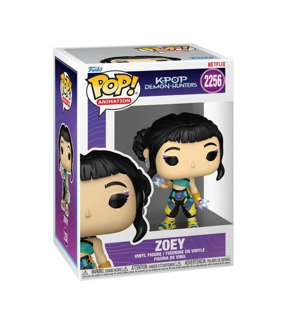 Funko Pop! Animation: K-pop Demon Hunters - Zoey #2256 Vinyl Figure (95267)