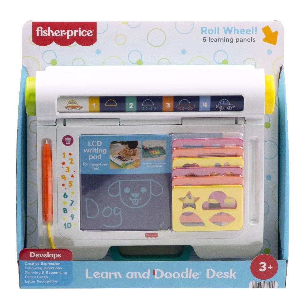 Fisher-Price Γραφείο Μαθαίνω και Ζωγραφίζω (JDL70) - Fun Planet