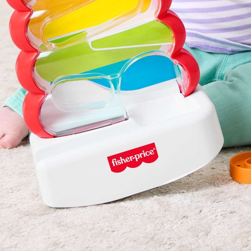 Fisher-Price Κλασική Πυραμίδα με Κρίκους Drop Through Rock-A-Stack (JLB81) - Fun Planet