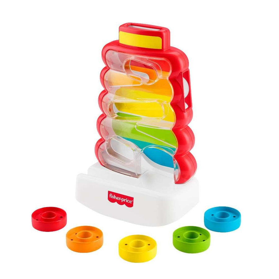 Fisher-Price Κλασική Πυραμίδα με Κρίκους Drop Through Rock-A-Stack (JLB81) - Fun Planet