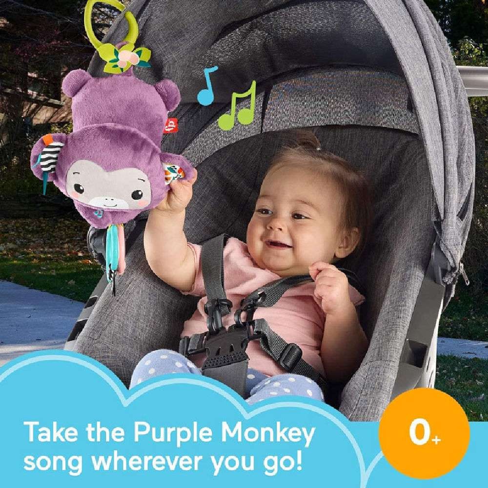 Fisher-Price Κρεμαστό Μαϊμουδάκι με Μουσική (JFF02) - Fun Planet