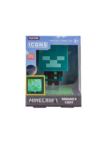 Paladone Minecraft - Drowned Zombie Icon Light (PP7999MCF) - Fun Planet