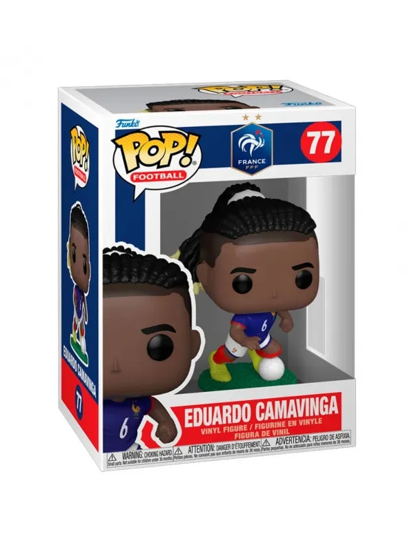 Funko Pop! Football: France - Eduardo Camavinga #77 Vinyl Figure (92729) - Fun Planet