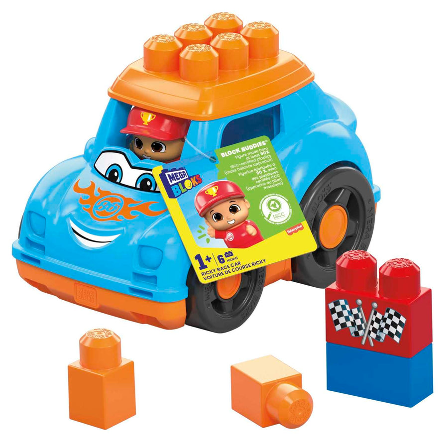 Mega Bloks Catie Ricky Race Car (HKN41) - Fun Planet