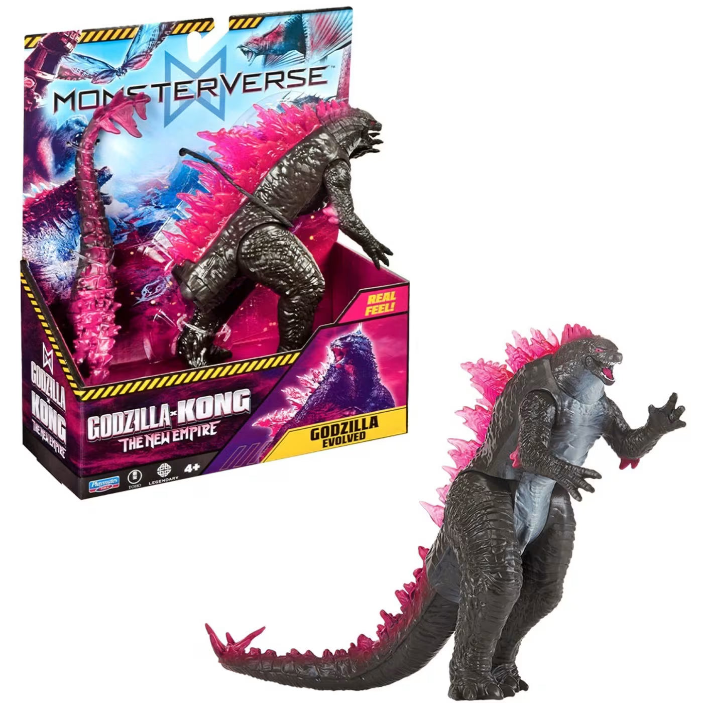 Godzilla X Kong Monsterverse Βασική Φιγούρα Real Feel 15cm Godzilla Evolved (MN318000) - Fun Planet
