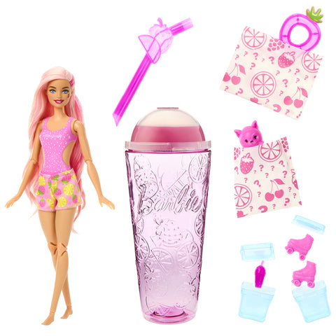 Barbie Pop Reveal Φράουλα & Λεμόνι (HNW41) - Fun Planet