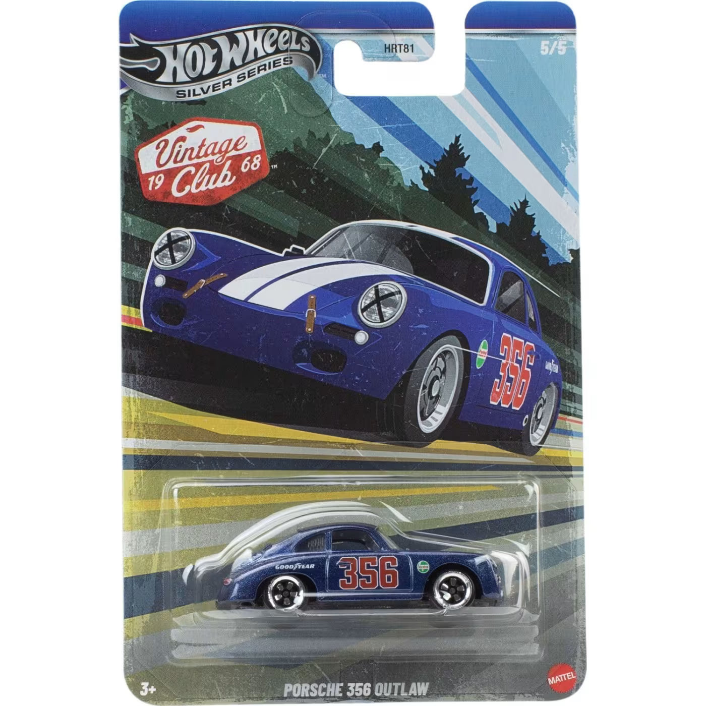 Hot Wheels Silver Series Vintage Αυτοκινητάκια Porsche 356 Outlaw (JKY28) - Fun Planet