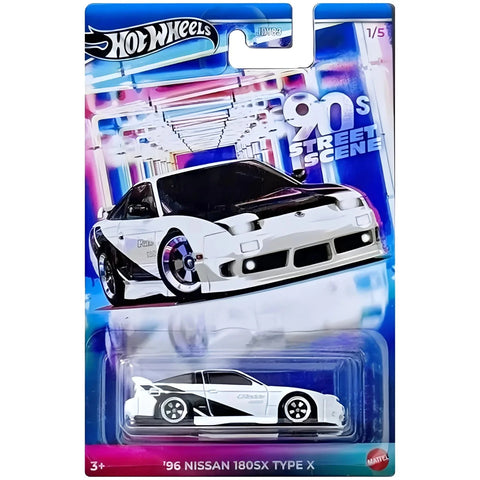 Hot Wheels 90s Street Scene Αυτοκινητάκια '96 Nissan 180SX Type X (JCB57)