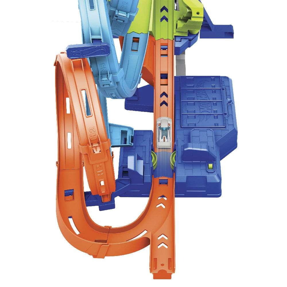 Hot Wheels 4-Loop Crash-Out Ultra Crash Looping Πίστα Συγκρούσεων με 4 Λουπ (HXR70) - Fun Planet