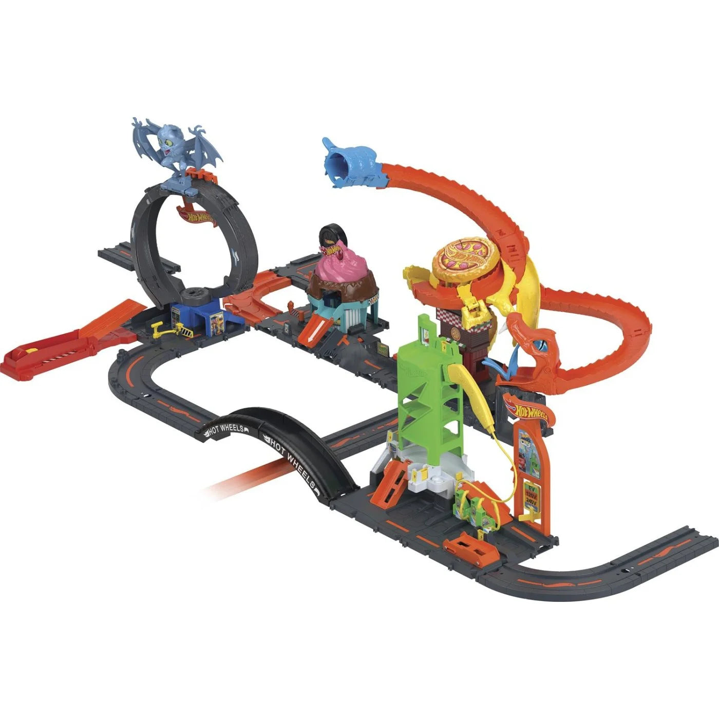Hot Wheels City Πίστα Downtown Ice Cream Swirl (HTN77) - Fun Planet