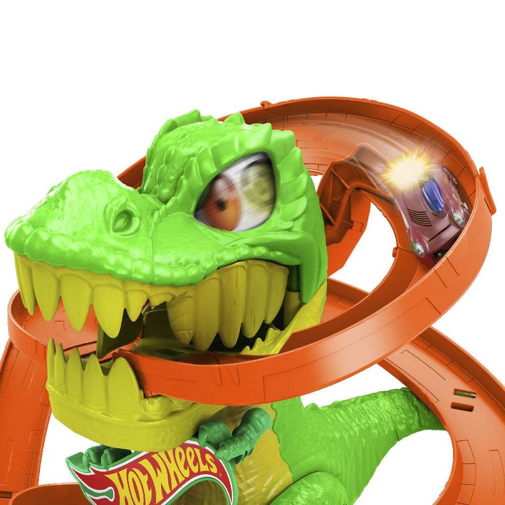 Hot Wheels City Πίστα T-Rex Πυροσβετικός Σταθμός (JBM73) - Fun Planet
