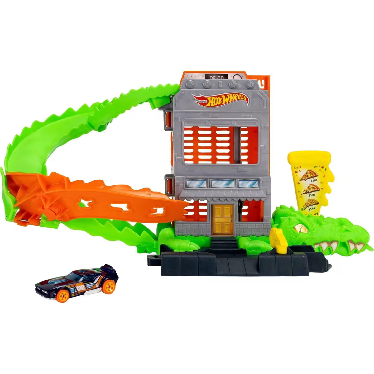 Hot Wheels City Bat Loop Attack Track (HTN78)