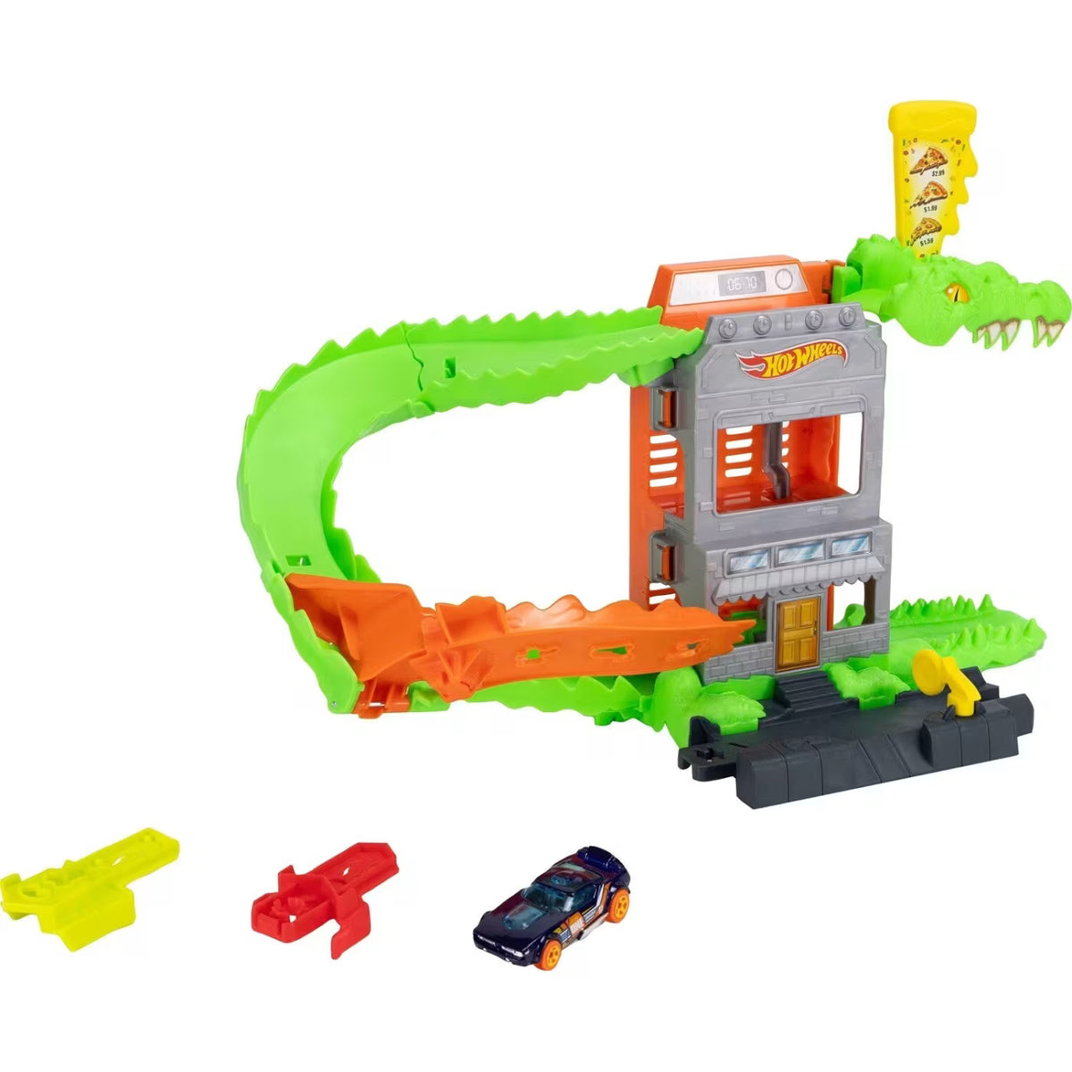 Hot Wheels City Bat Loop Attack Track (HTN78)