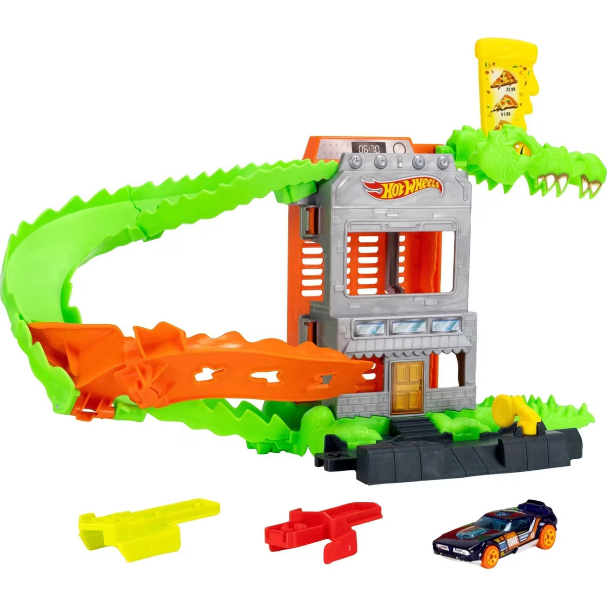 Hot Wheels City Bat Loop Attack Track (HTN78)