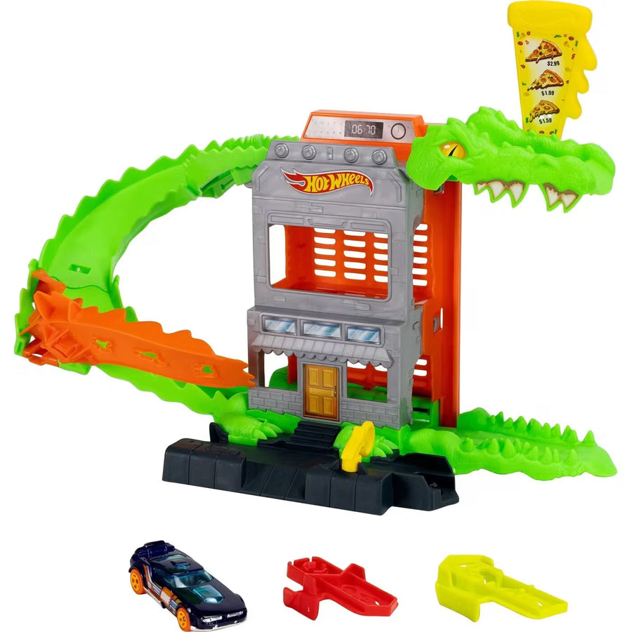 Hot Wheels City Bat Loop Attack Track (HTN78)