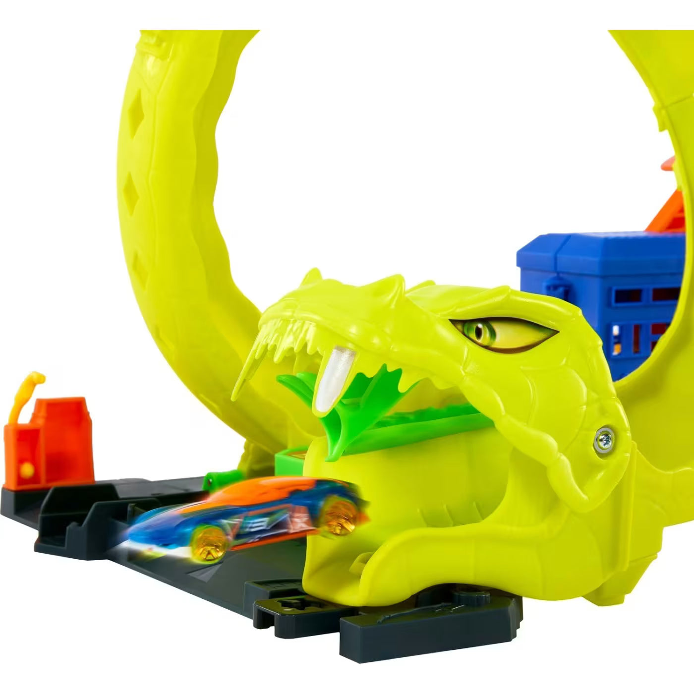 Hot Wheels City Πίστα με Θηρία Snake Spiral Attack (JBM63)
