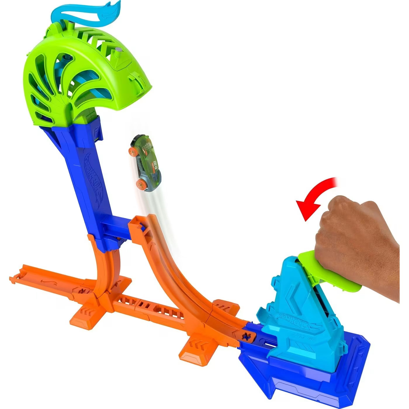Hot Wheels Stunt Tracks Νέες Αγωνιστικές Πίστες Power Launch Champion (JHK75) - Fun Planet