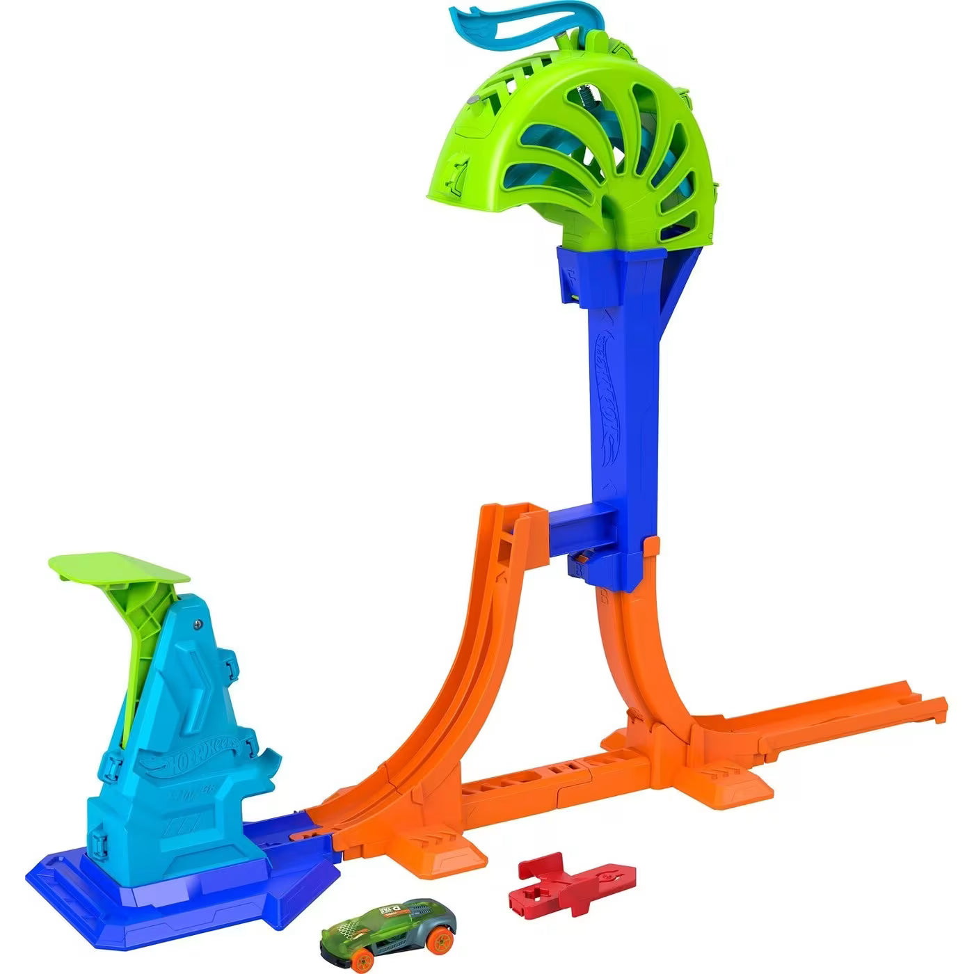 Hot Wheels Stunt Tracks Νέες Αγωνιστικές Πίστες Power Launch Champion (JHK75) - Fun Planet
