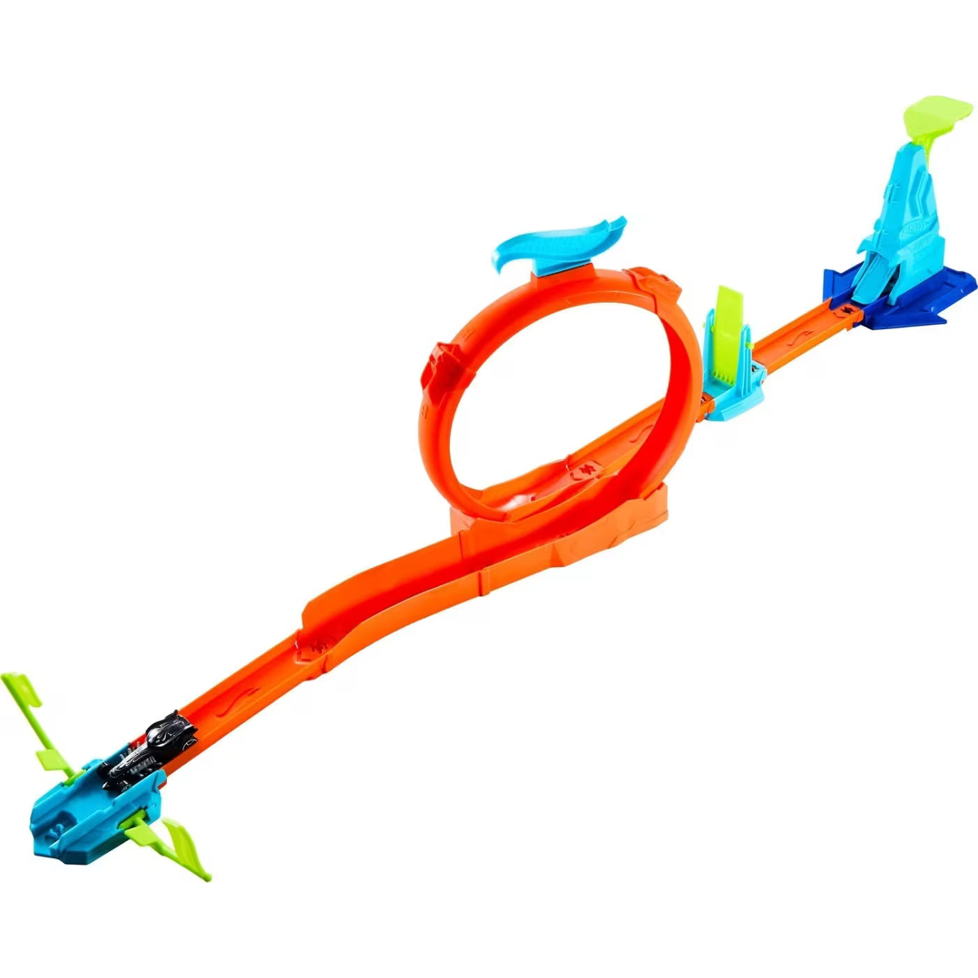 Hot Wheels Stunt Tracks Νέες Πίστες Για Κόλπα Loop Flag Finish (JHK77)