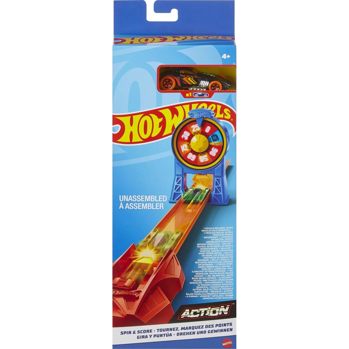 Hot Wheels Κλασικές Πίστες Για Κόλπα Spin & Score (HDR81) - Fun Planet