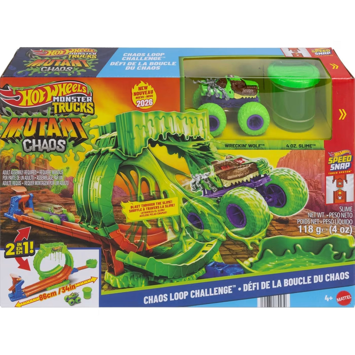 Hot Wheels City Lamp Snake Track (HTN81)