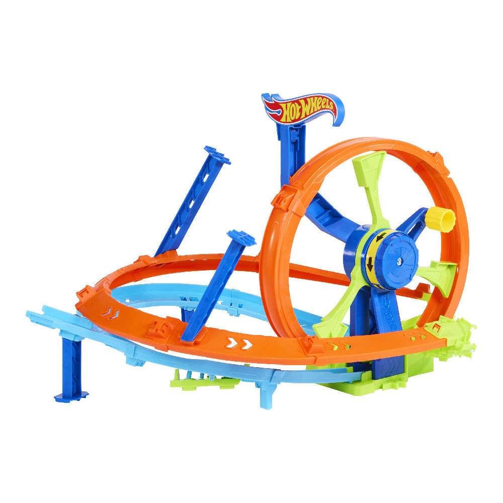 Hot Wheels Stunt Tracks Πίστα Γρήγορη Εκκίνηση με Λουπ (JBX65) - Fun Planet