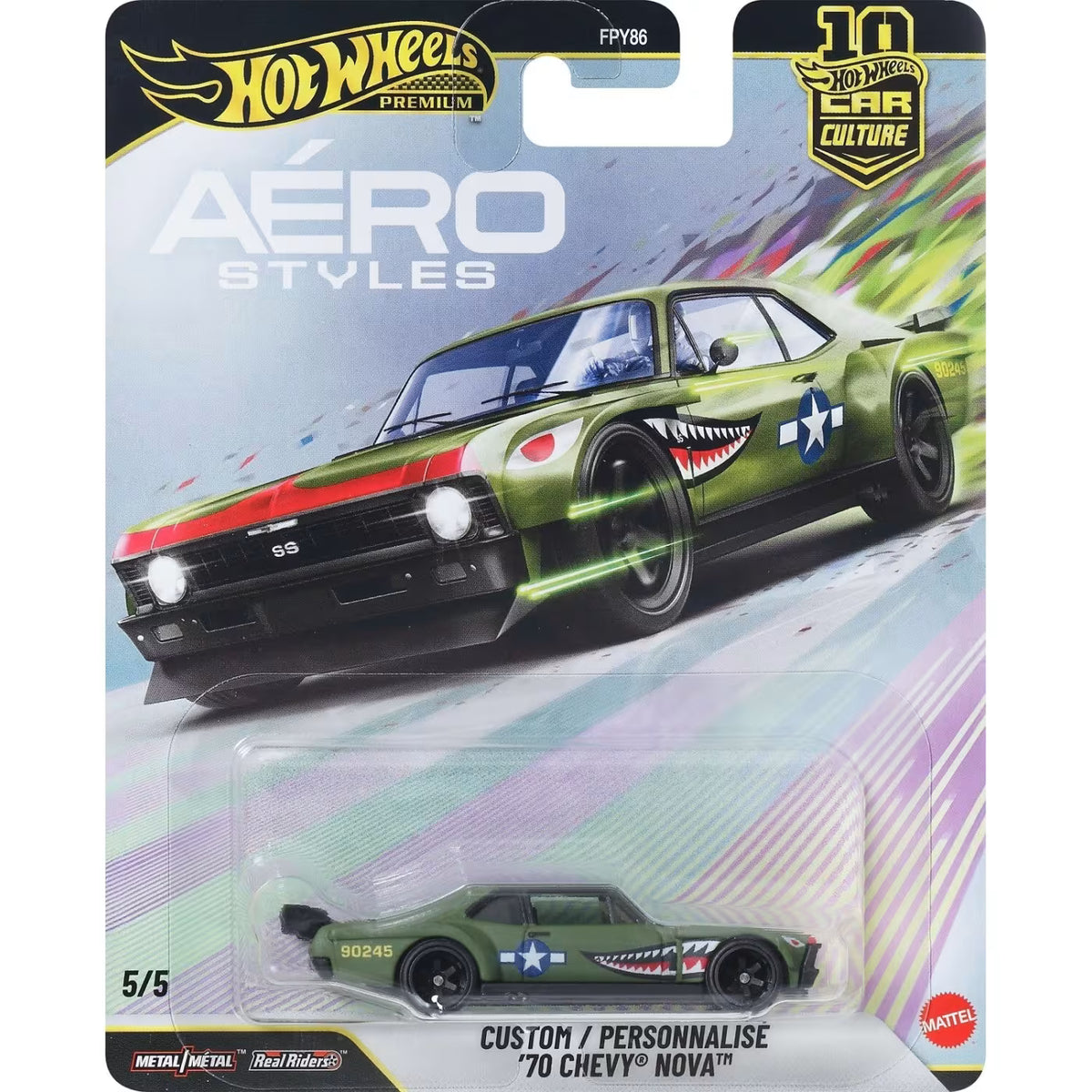 Hot Wheels Premium Car Culture Euro Speed ​​McLaren Solus GT (JBK78)