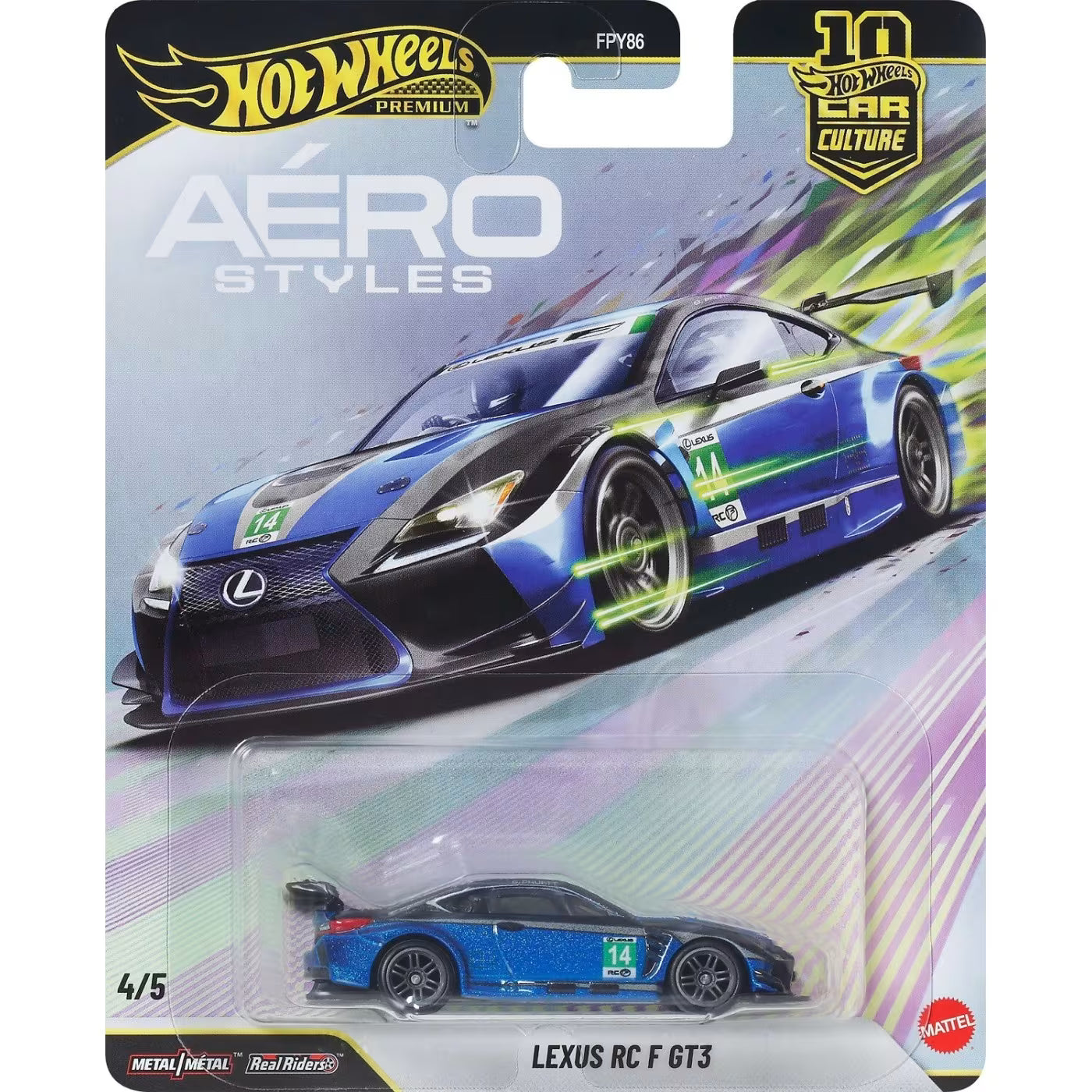 Hot Wheels Premium Car Culture Euro Speed ​​McLaren Solus GT (JBK78)