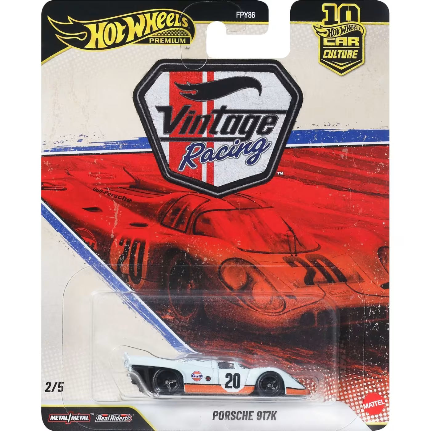 Hot Wheels Premium Car Culture Euro Speed ​​McLaren Solus GT (JBK78)