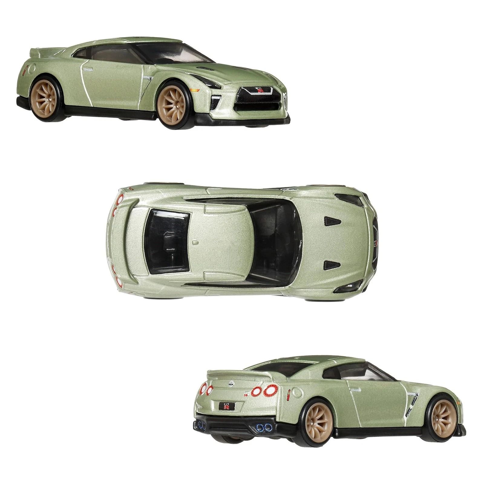 Hot Wheels Premium Car Culture Σετ 2 Αυτοκινητάκια Nissan GT-R Nismo GT3 & Nissan GT-R R35 (JBL05) - Fun Planet