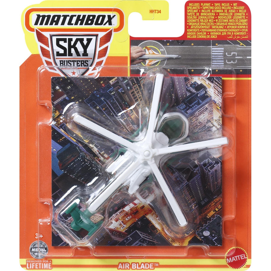 Matchbox Sky Busters Αεροπλανάκι με Ματ Air Blade (HVM68) - Fun Planet
